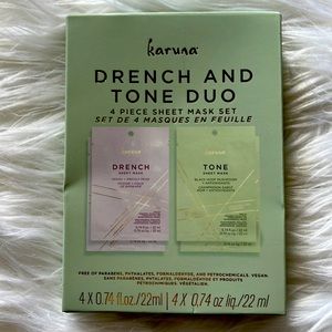 Karuna Drench and Tone 4 Sheet Masks